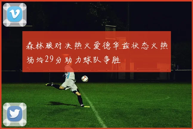 森林狼对决热火爱德华兹状态火热场均29分助力球队争胜
